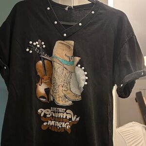 Penney Lynn - Black Country Music Graphic T-Shirt